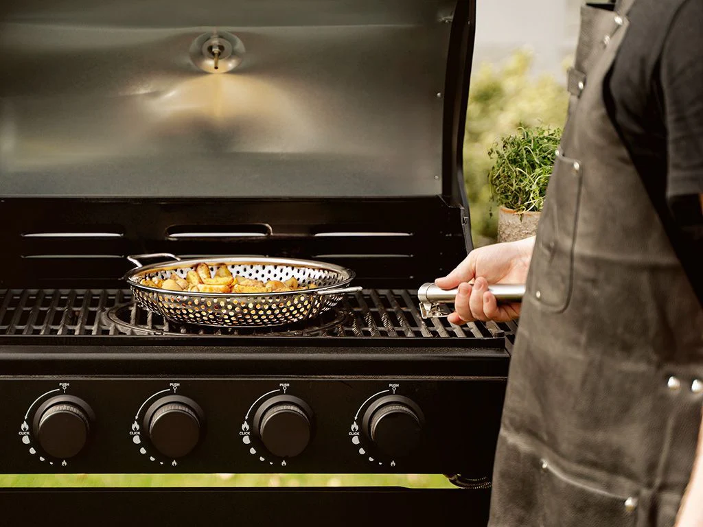 BBQ GRILLPANNE MED AVTAGBART HÅNDTAK 28 CM - Image 8