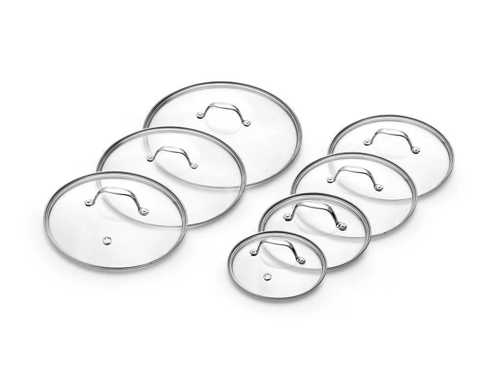 GLASSLOKKSETT 18/20/24/26/28/30/32 CM – 7 DELER