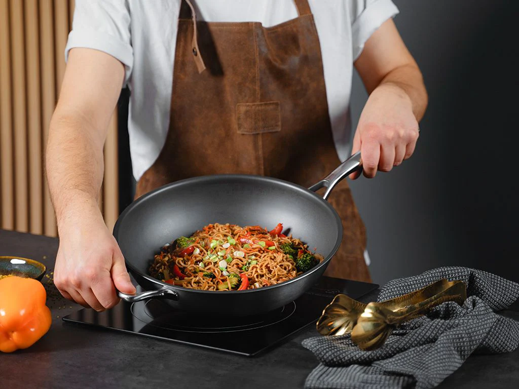 ZERO – NATURLIG NON-STICK WOKPANNE 30 CM - Image 4