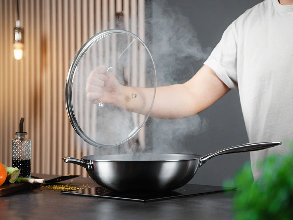 ZERO – NATURLIG NON-STICK WOKPANNE 30 CM - Image 7