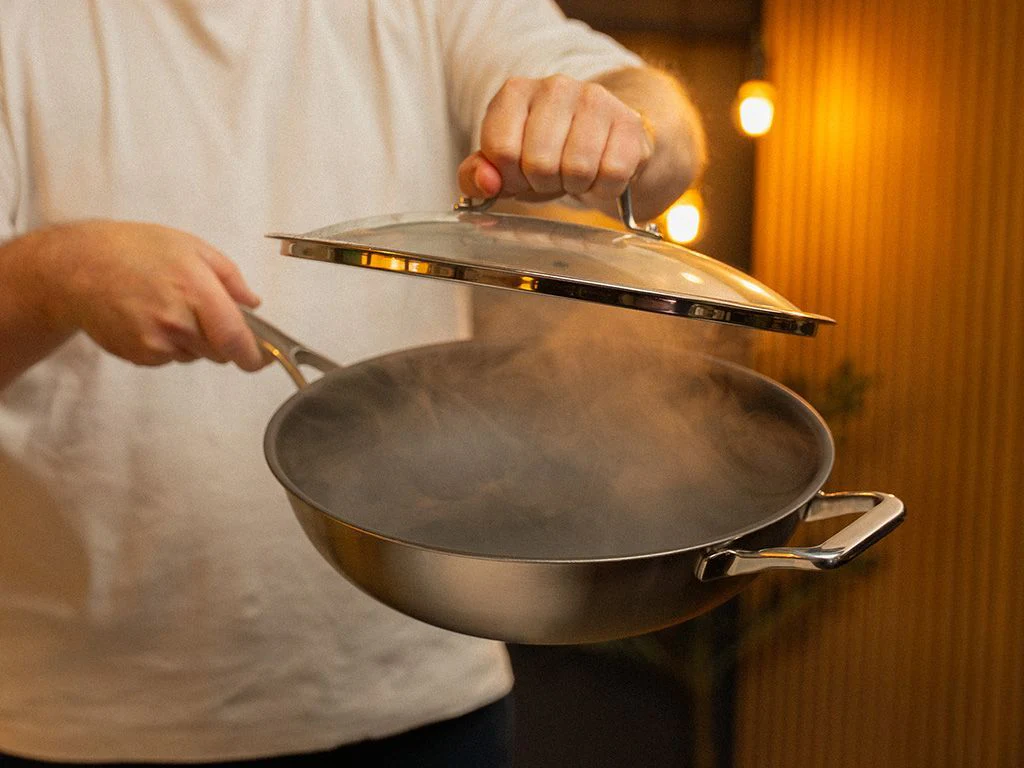 ZERO – NATURLIG NON-STICK WOKPANNE 30 CM - Image 8