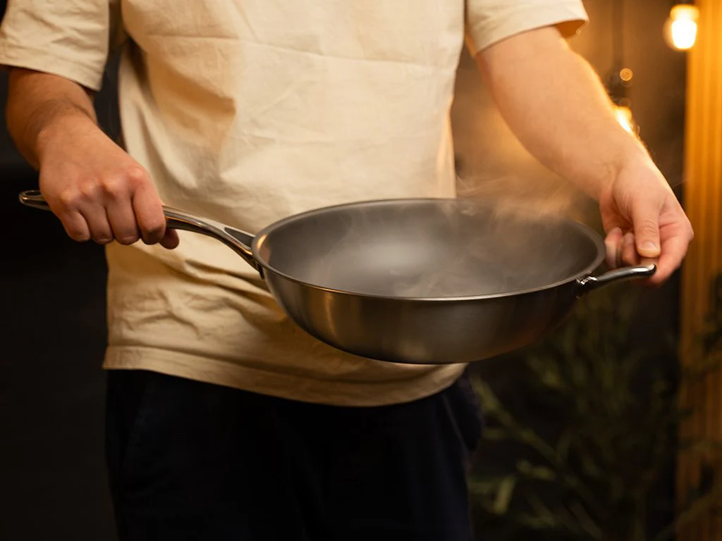 ZERO – NATURLIG NON-STICK WOKPANNE 30 CM - Image 9